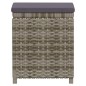 vidaXL Set de sofás de jardín 6 piezas y cojines ratán sintético gris vidaXL Set de sofás de jardín 6 piezas y cojines ratán sintético gris