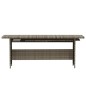 vidaXL Set de sofás de jardín 6 piezas y cojines ratán sintético gris vidaXL Set de sofás de jardín 6 piezas y cojines ratán sintético gris