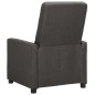 vidaXL Sillón reclinable eléctrico de tela gris oscuro vidaXL Sillón reclinable eléctrico de tela gris oscuro