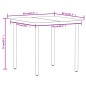vidaXL Juego de comedor de jardín 5 piezas negro vidaXL Juego de comedor de jardín 5 piezas negro
