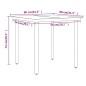 vidaXL Juego de comedor de jardín 5 piezas con cojines negro vidaXL Juego de comedor de jardín 5 piezas con cojines negro