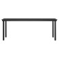 vidaXL Juego de comedor para jardín 9 piezas y cojines marrón y negro vidaXL Juego de comedor para jardín 9 piezas y cojines marrón y negro