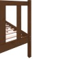 vidaXL Estructura de cama madera maciza pino marrón miel 120x190 cm vidaXL Estructura de cama madera maciza pino marrón miel 120x190 cm