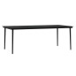 vidaXL Juego de comedor para jardín 7 piezas con cojines marrón vidaXL Juego de comedor para jardín 7 piezas con cojines marrón