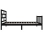 vidaXL Estructura de cama madera maciza de pino negro 100x200 cm vidaXL Estructura de cama madera maciza de pino negro 100x200 cm