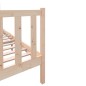 vidaXL Estructura de cama de madera maciza de pino 140x190 cm vidaXL Estructura de cama de madera maciza de pino 140x190 cm