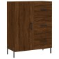 vidaXL Aparador alto madera contrachapada marrón roble 69,5x34x180 cm vidaXL Aparador alto madera contrachapada marrón roble 69,5x34x180 cm