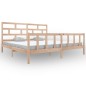 vidaXL Estructura de cama madera maciza de pino 180x200 cm