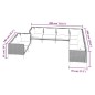 vidaXL Sofás de jardín 9 pzas y cojines ratán sintético gris oscuro vidaXL Sofás de jardín 9 pzas y cojines ratán sintético gris oscuro