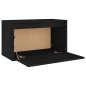 vidaXL Mueble de TV 3 piezas madera maciza de pino negro vidaXL Mueble de TV 3 piezas madera maciza de pino negro