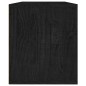 vidaXL Mueble de TV 3 piezas madera maciza de pino negro vidaXL Mueble de TV 3 piezas madera maciza de pino negro