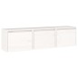 vidaXL Muebles para TV 3 piezas madera maciza de pino blanco vidaXL Muebles para TV 3 piezas madera maciza de pino blanco