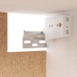 vidaXL Muebles para TV 3 piezas madera maciza de pino blanco vidaXL Muebles para TV 3 piezas madera maciza de pino blanco