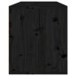 vidaXL Muebles para TV 3 piezas madera maciza de pino negro vidaXL Muebles para TV 3 piezas madera maciza de pino negro
