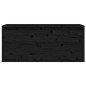 vidaXL Muebles para TV 3 piezas madera maciza de pino negro vidaXL Muebles para TV 3 piezas madera maciza de pino negro