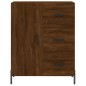 vidaXL Aparador alto madera contrachapada marrón roble 69,5x34x180 cm vidaXL Aparador alto madera contrachapada marrón roble 69,5x34x180 cm