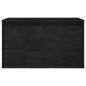 vidaXL Muebles para TV 7 piezas madera maciza de pino negro vidaXL Muebles para TV 7 piezas madera maciza de pino negro