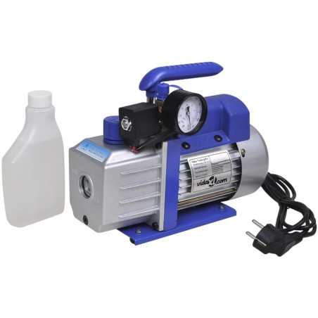 vidaXL Cámara de vacío con bomba de una etapa 3,7 L