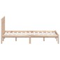 vidaXL Estructura de cama madera maciza de pino 120x200 cm vidaXL Estructura de cama madera maciza de pino 120x200 cm