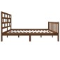 vidaXL Estructura de cama madera maciza pino marrón miel 150x200 cm vidaXL Estructura de cama madera maciza pino marrón miel 150x200 cm