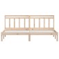vidaXL Estructura de cama de madera maciza de pino 200x200 cm vidaXL Estructura de cama de madera maciza de pino 200x200 cm