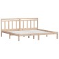 vidaXL Estructura de cama de madera maciza de pino 160x200 cm vidaXL Estructura de cama de madera maciza de pino 160x200 cm