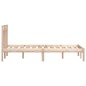 vidaXL Estructura de cama de madera maciza de pino 160x200 cm vidaXL Estructura de cama de madera maciza de pino 160x200 cm