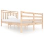 vidaXL Estructura de cama madera maciza 120x200 cm vidaXL Estructura de cama madera maciza 120x200 cm