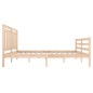 vidaXL Estructura de cama madera maciza 120x200 cm vidaXL Estructura de cama madera maciza 120x200 cm