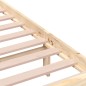vidaXL Estructura de cama doble de madera maciza 4FT6 135x190 cm vidaXL Estructura de cama doble de madera maciza 4FT6 135x190 cm