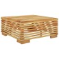 vidaXL Juego muebles de jardín 5 piezas y cojines madera maciza teca vidaXL Juego muebles de jardín 5 piezas y cojines madera maciza teca