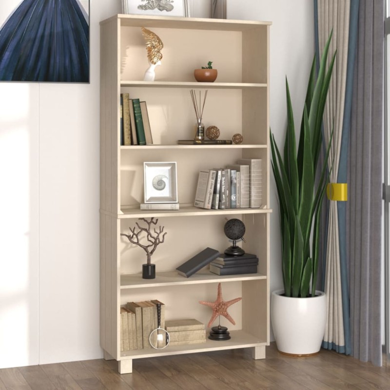 vidaXL Aparador HAMAR madera de pino maciza marrón miel vidaXL Aparador HAMAR madera de pino maciza marrón miel