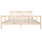 vidaXL Estructura de cama de madera maciza 200x200 cm vidaXL Estructura de cama de madera maciza 200x200 cm