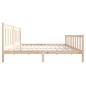 vidaXL Estructura de cama de madera maciza 200x200 cm vidaXL Estructura de cama de madera maciza 200x200 cm