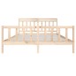 vidaXL Estructura de cama de madera maciza 180x200 cm vidaXL Estructura de cama de madera maciza 180x200 cm