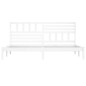 vidaXL Estructura de cama de madera maciza blanca 180x200 cm vidaXL Estructura de cama de madera maciza blanca 180x200 cm