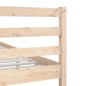 vidaXL Estructura de cama madera maciza 4FT pequeña doble 120x190 cm vidaXL Estructura de cama madera maciza 4FT pequeña doble 120x190 cm