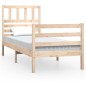 vidaXL Estructura de cama madera maciza 90x190 cm vidaXL Estructura de cama madera maciza 90x190 cm
