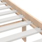 vidaXL Estructura de cama madera maciza 90x190 cm vidaXL Estructura de cama madera maciza 90x190 cm