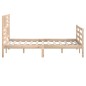vidaXL Estructura de cama madera maciza 150x200 cm vidaXL Estructura de cama madera maciza 150x200 cm