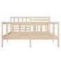 vidaXL Estructura de cama de madera maciza 120x190 cm vidaXL Estructura de cama de madera maciza 120x190 cm