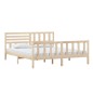 vidaXL Estructura de cama de madera maciza 180x200 cm vidaXL Estructura de cama de madera maciza 180x200 cm