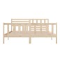 vidaXL Estructura de cama de madera maciza 180x200 cm vidaXL Estructura de cama de madera maciza 180x200 cm