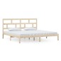 vidaXL Estructura de cama de madera maciza de pino 200x200 cm vidaXL Estructura de cama de madera maciza de pino 200x200 cm