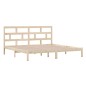 vidaXL Estructura de cama de madera maciza de pino 200x200 cm vidaXL Estructura de cama de madera maciza de pino 200x200 cm