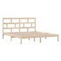 vidaXL Estructura de cama madera maciza Super King 180x200 cm
