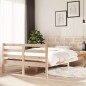 vidaXL Estructura de cama madera maciza de pino 120x200 cm vidaXL Estructura de cama madera maciza de pino 120x200 cm