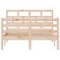 vidaXL Estructura de cama madera maciza de pino 120x200 cm vidaXL Estructura de cama madera maciza de pino 120x200 cm