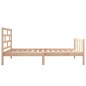 vidaXL Estructura de cama madera maciza de pino 75x190 cm vidaXL Estructura de cama madera maciza de pino 75x190 cm