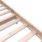 vidaXL Estructura de cama madera maciza de pino 120x200 cm